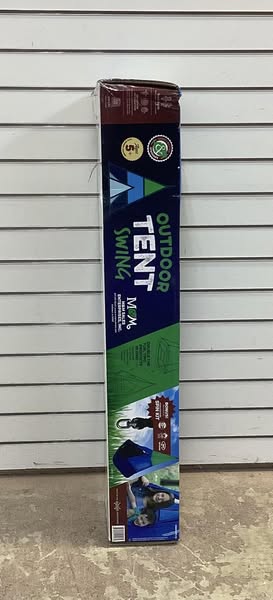 M&M Outdoor Color Block Teepee Tent Mat Platform Swing