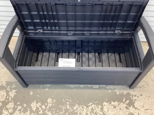 Keter Hudson Plastic Storage Bench