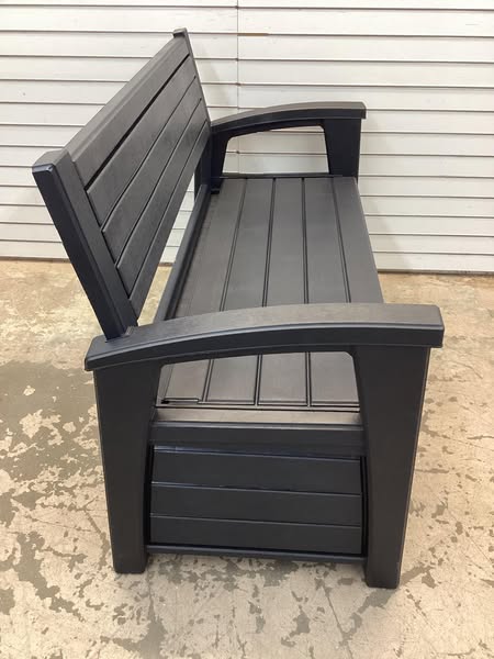 Keter Hudson Plastic Storage Bench