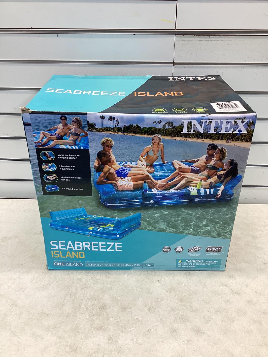 Intex 6-Person Seabreeze Island Lounge Float