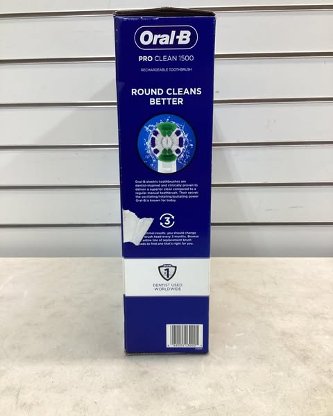 Oral-B Pro Clean X Rechargeable Toothbrush, 2 Pack + 3 Brush Heads