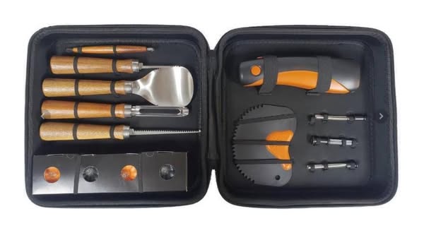 Member's Mark 15-Piece Premium Pumpkin Carving Kit with 16 Stencils