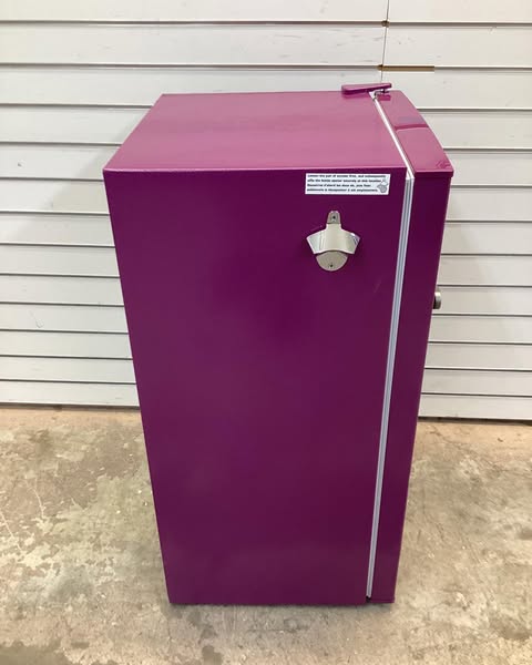 Frigidaire 3.2 cu. ft. Retro Mini Refrigerator with Side Bottle Opener in Purple