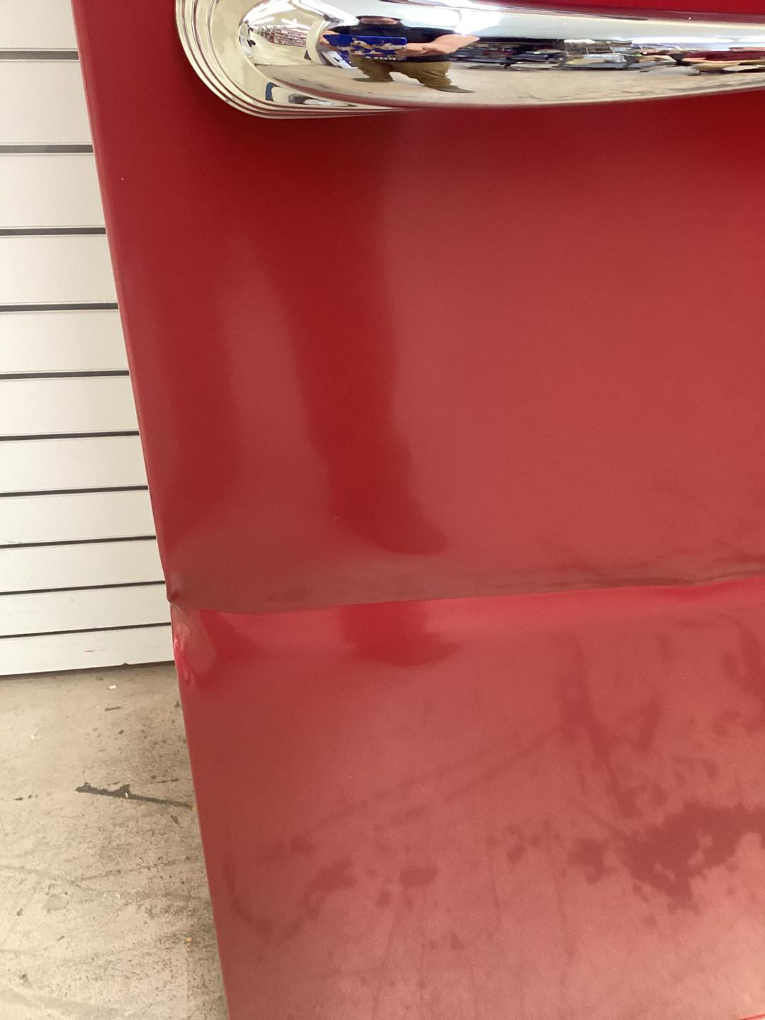 Frigidaire 7.2 cu. ft. Retro Top Freezer Refrigerator in Red with Chrome Handle and Trim