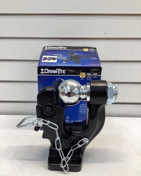 Draw-Tite 6301220: Pintle Hook & Ball Combination, Bolt-On, 16,000 Lbs. Capacity Hook, 2-5/16 in. Ball, 14,000 Lbs. Capacity Ball