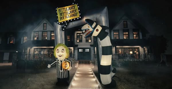 Beetlejuice 10.5' Giant Airblown Inflatable Archway