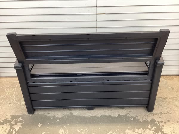 Keter Hudson Plastic Storage Bench