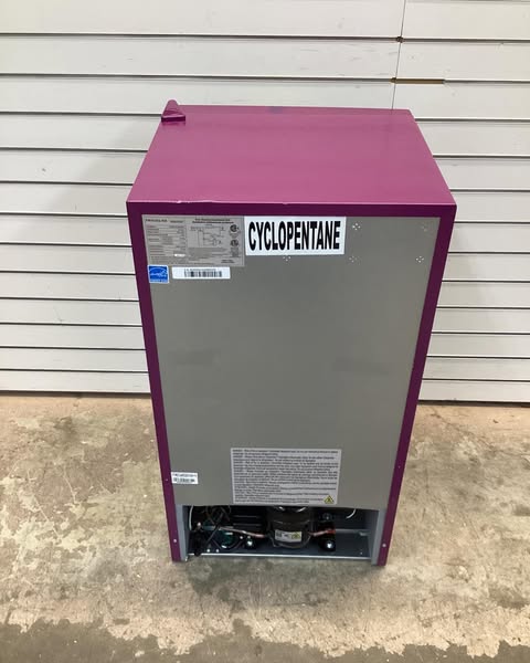 Frigidaire 3.2 cu. ft. Retro Mini Refrigerator with Side Bottle Opener in Purple