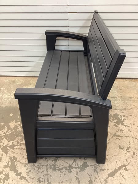 Keter Hudson Plastic Storage Bench