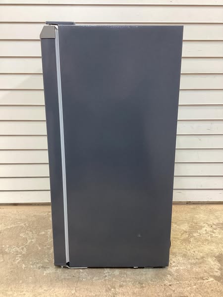 Frigidaire 3.2 cu. ft. Sleek Mini Refrigerator in Gray with Recessed Handle and Reversible Door