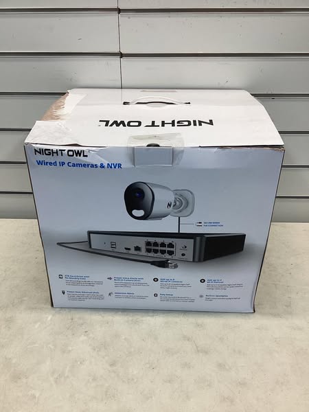 Night Owl 12MP Cameras with 2TB NVR Security System, 8pk.