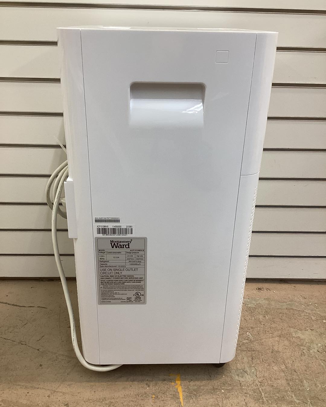 Montgomery Ward Portable Air Conditioner