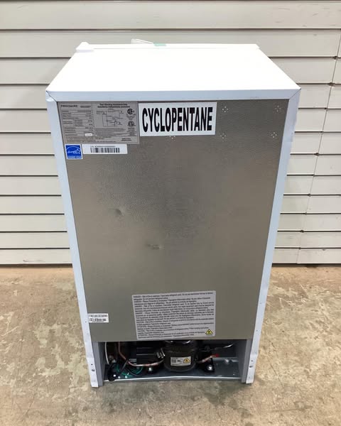 Frigidaire 3.2 cu. ft. Retro Mini Refrigerator with Side Bottle Opener in White
