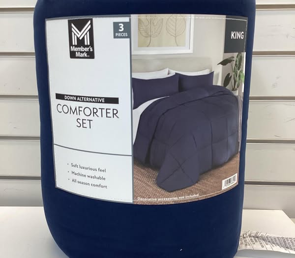 Member's Mark 3-Piece Down Alternative Comforter Set King Size