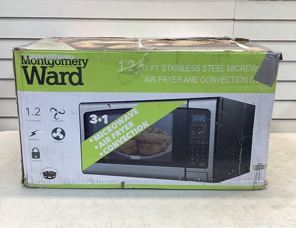 Montgomery Ward 1.2 Cu Ft Microwave with Air Fryer Oven