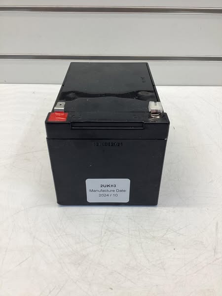 Sealed Lead Acid Battery: 12V DC, 12 Ah Capacity