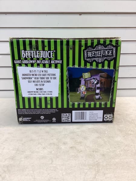 Beetlejuice 10.5' Giant Airblown Inflatable Archway