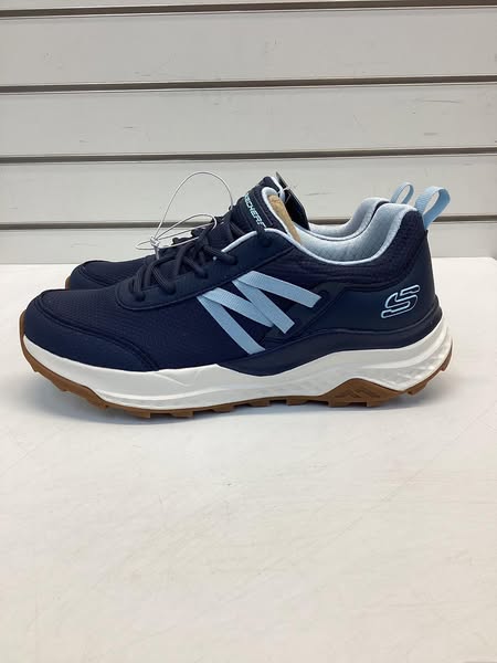 Skechers Women's Mesh Trail Sneaker Navy Color Size 7