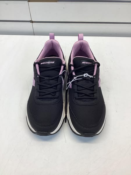 Skechers Women's Mesh Trail Sneaker Black/Pink Color Size 7