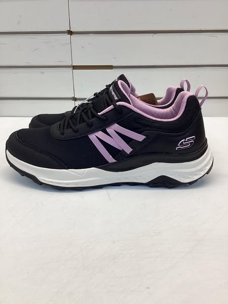 Skechers Women's Mesh Trail Sneaker Black/Pink Color Size 10