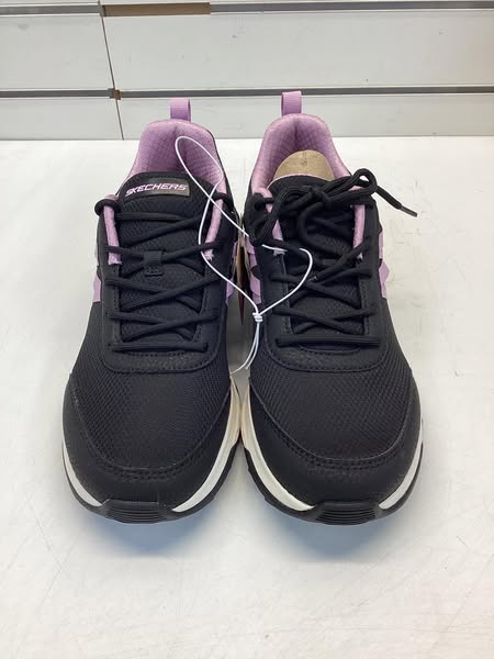 Skechers Women's Mesh Trail Sneaker Black/Pink Color Size 9