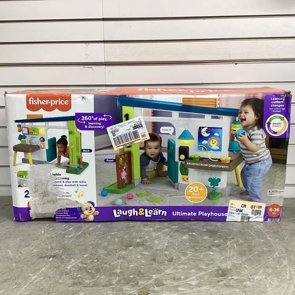 Fisher-Price Laugh & Learn Ultimate Playhouse Baby & Toddler Electronic Learning Toy