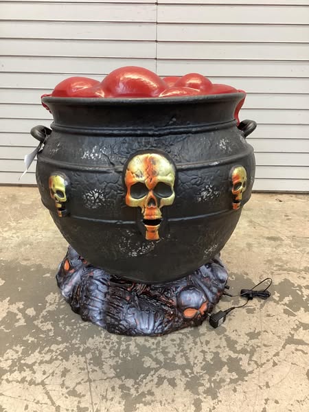 Home Accents 2.5 ft. Giant LED Oozing Cauldron Halloween Prop With Sound Effect