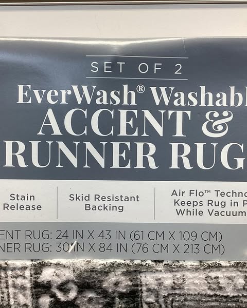 Member’s Mark EverWash Washable Accent & Runner Rug