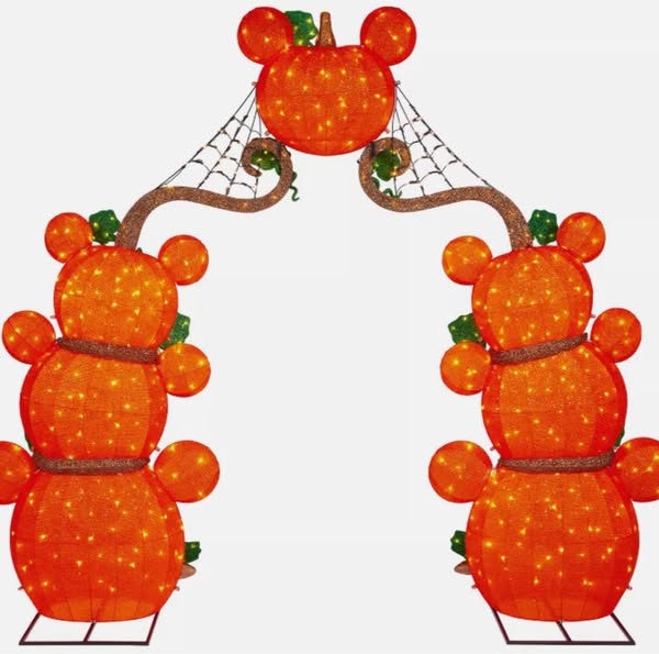 Disney Halloween Pumpkin Arch