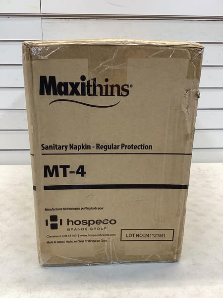 Hospeco Maxithins Sanitary Napkin 250 pack