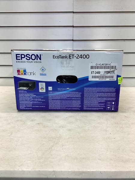 Epson EcoTank ET-2400 Wireless Color Inkjet Printer - Lightly Used
