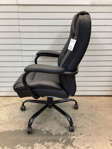 HERCULES Series Big & Tall 400 lb. Rated Leather Soft Swivel Ergonomic Task Office Chair