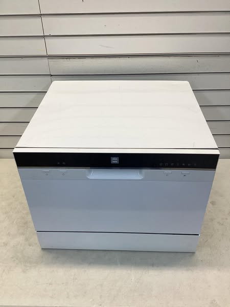 RCA 20-in Portable Freestanding Dishwasher (White), 47-dBA Very Quiet Sound Level
