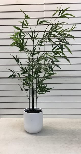 Threshold 48" Large Bamboo Leaf Tree Artificial Plant