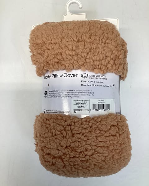 Room Essentials Plush Body Pillow Cover