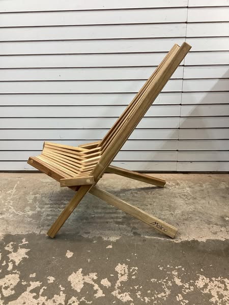 Melino Wooden Folding Chair