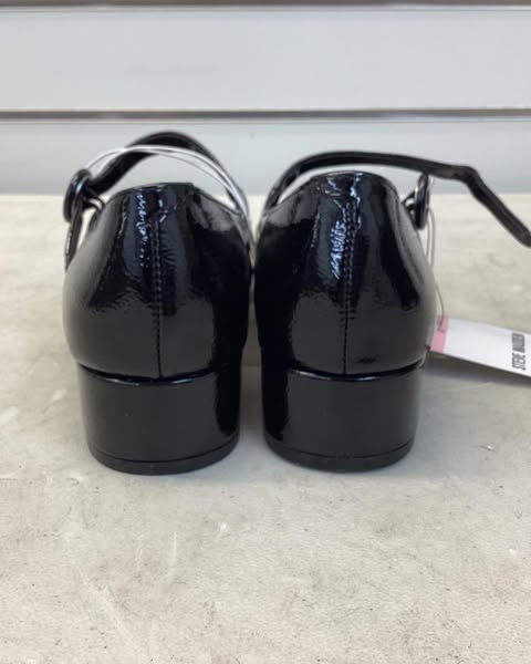 Steve Madden Women's Block Heel Mary Jane Shoe, Size 6, Color Black