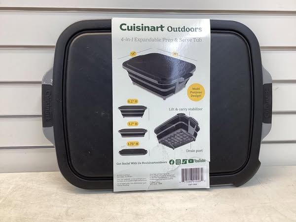 Cuisinart 4-in-1 Expandable Prep and Serve Tub