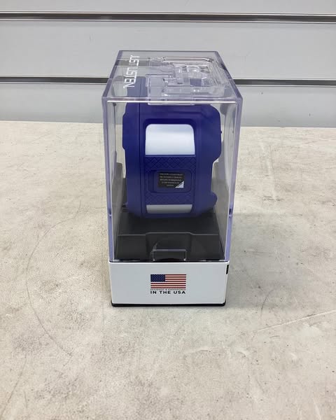 Altec Lansing HydraTrek Bluetooth Waterproof Speaker, Color Blue/White