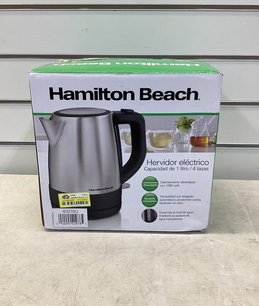 Hamilton Beach 1L Stainless Steel Kettle