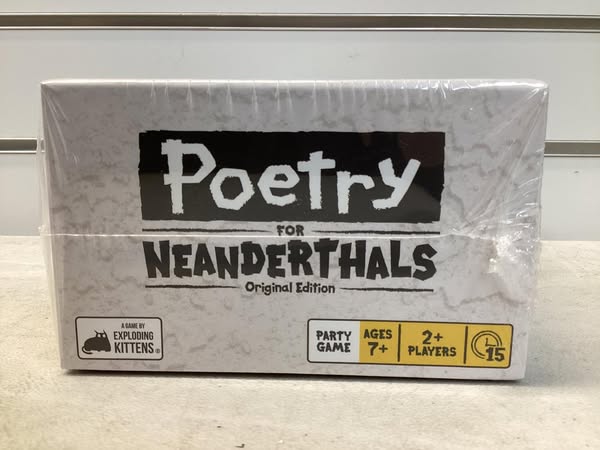 Poetry for Neanderthals Game by Exploding Kittens