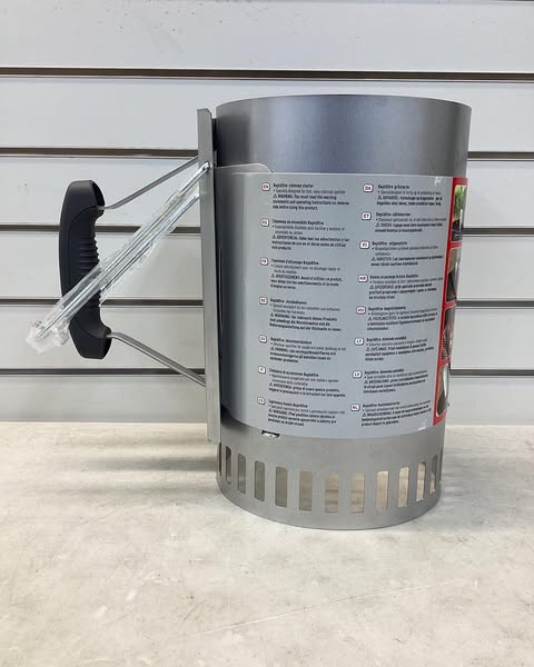 Weber Rapidfire Chimney Starter: Aluminized Steel, Heat-Resistant