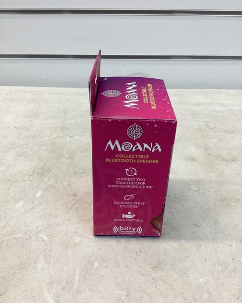 Disney Princess Moana Bitty Boomer Collectible Bluetooth Speaker