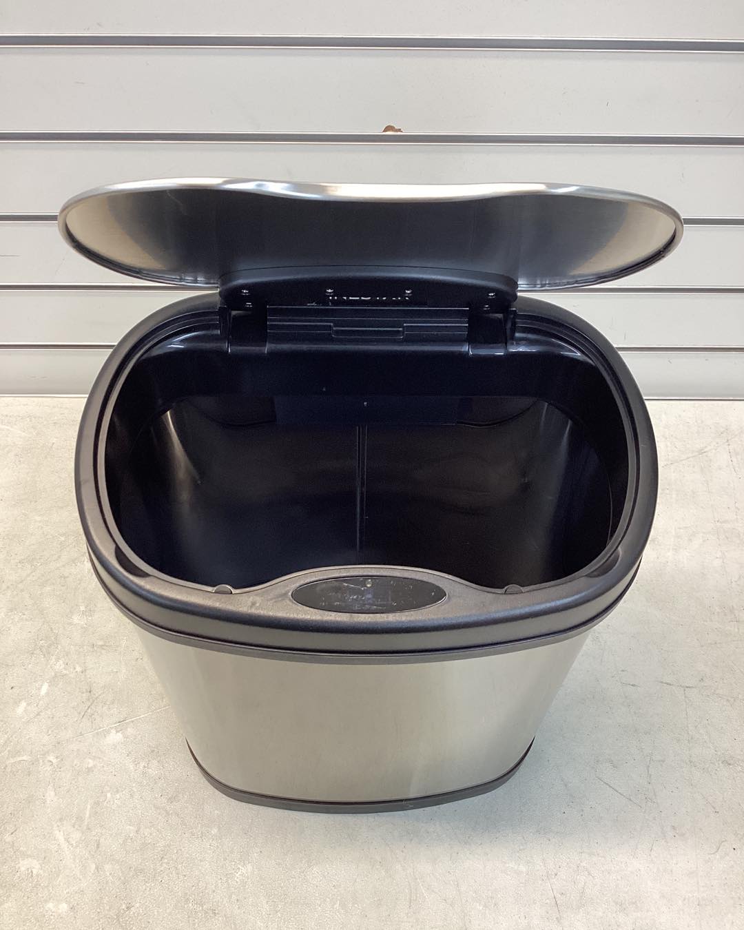 Nine Stars Automatic Kitchen Trash Can Combo, 13 Gallon + 3 Gallon Stainless Steel, Motion Sensor Hands-Free Soft-Close Lid Garbage Bin