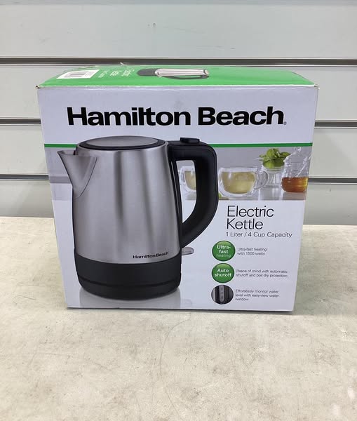 Hamilton Beach 1L Stainless Steel Kettle