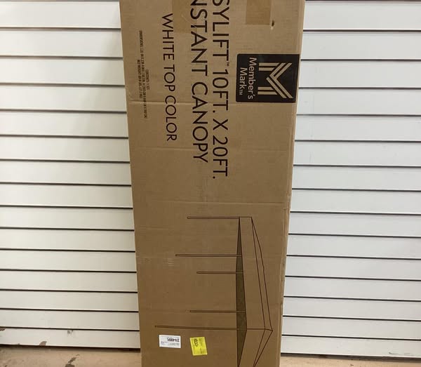 Member's Mark 10' x 20' EasyLift Instant Canopy