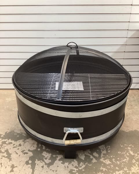 Pleasant Hearth Colossal Outdoor Wood Fire Pit