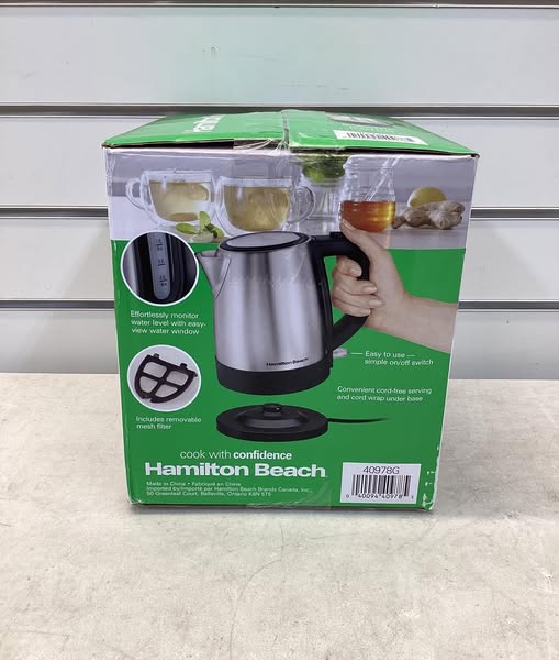 Hamilton Beach 1L Stainless Steel Kettle