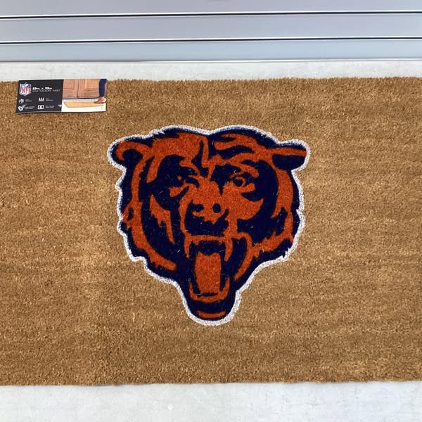 Logo Brands Chicago Bears Doormat
