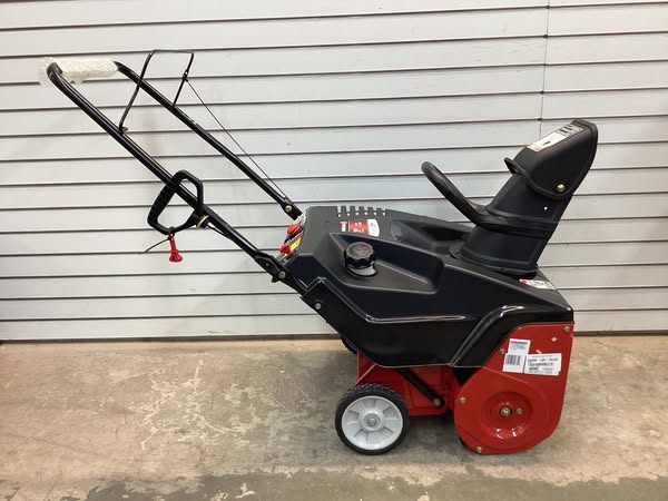 Yard Machines 21" Single-Stage Gas Powered Snow Blower with 123cc Powermore Engine